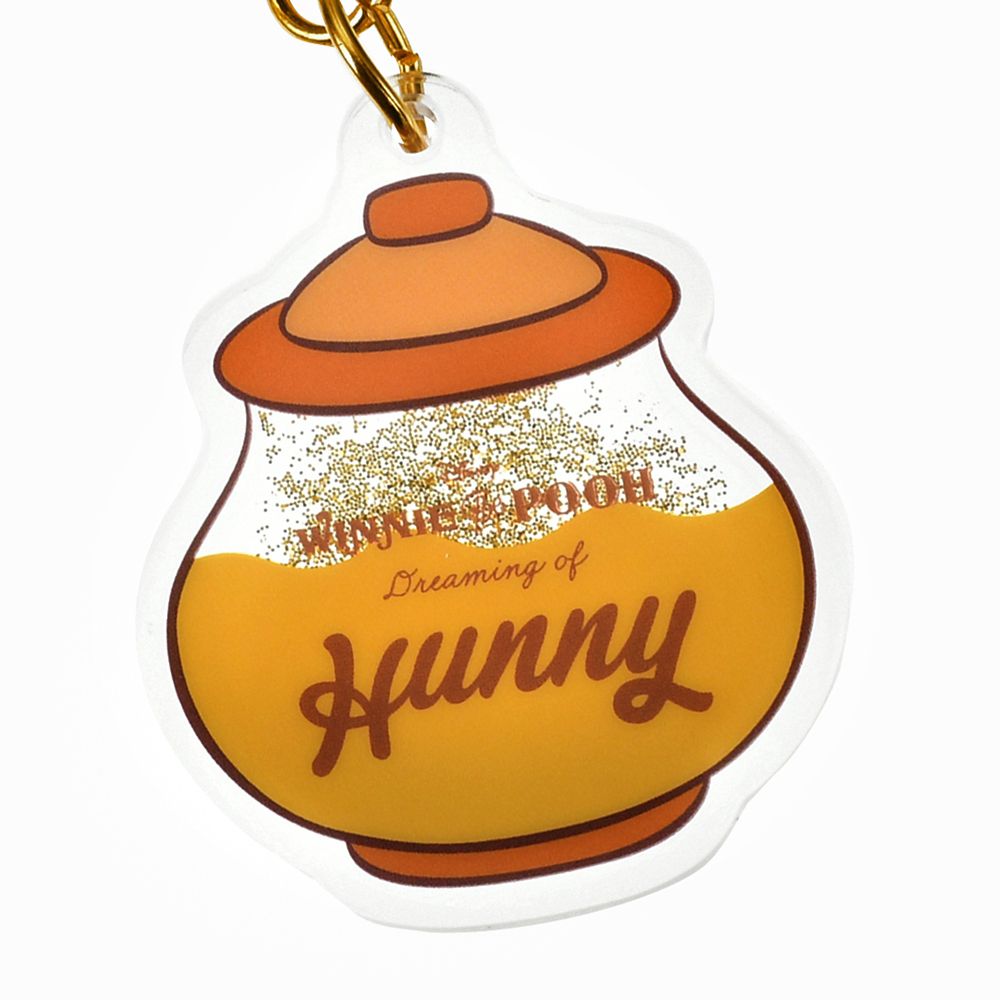 Winnie the Pooh Keychain Key Holder HONEY DAY Disney Store Japan 2025