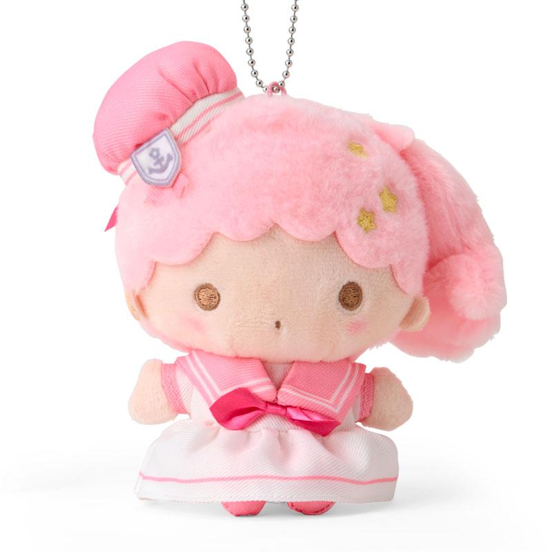 Little Twin Stars Kiki Lala Plush Mascot Keychain Sailor Collar Sanrio Japan