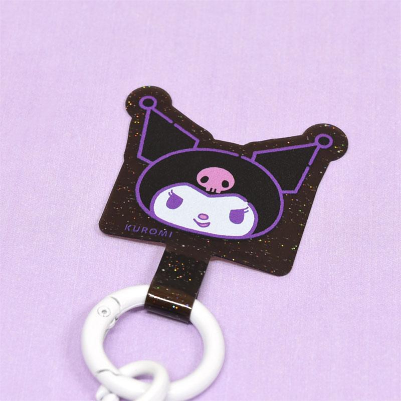 Kuromi Smartphone Strap Glitter Multi Ring Plus Sanrio Japan 2025