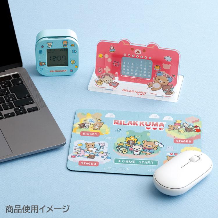 Gaming Rilakkuma Perpetual Calendar San-X Japan 2025