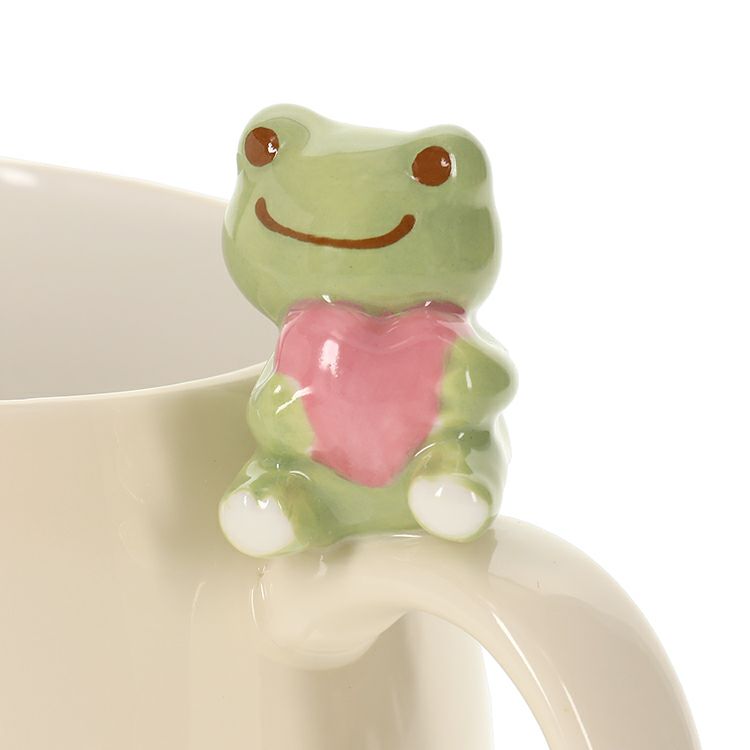 Pickles the Frog Mug Cup with Figure Japan 2024