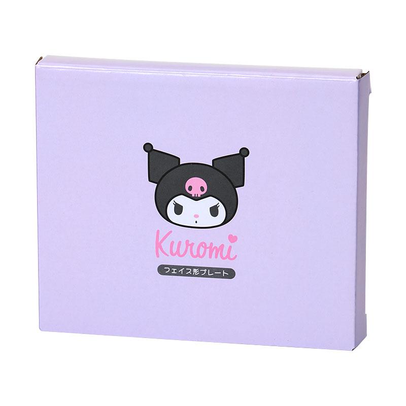 Kuromi Plate Face Shape Sanrio Japan 2025