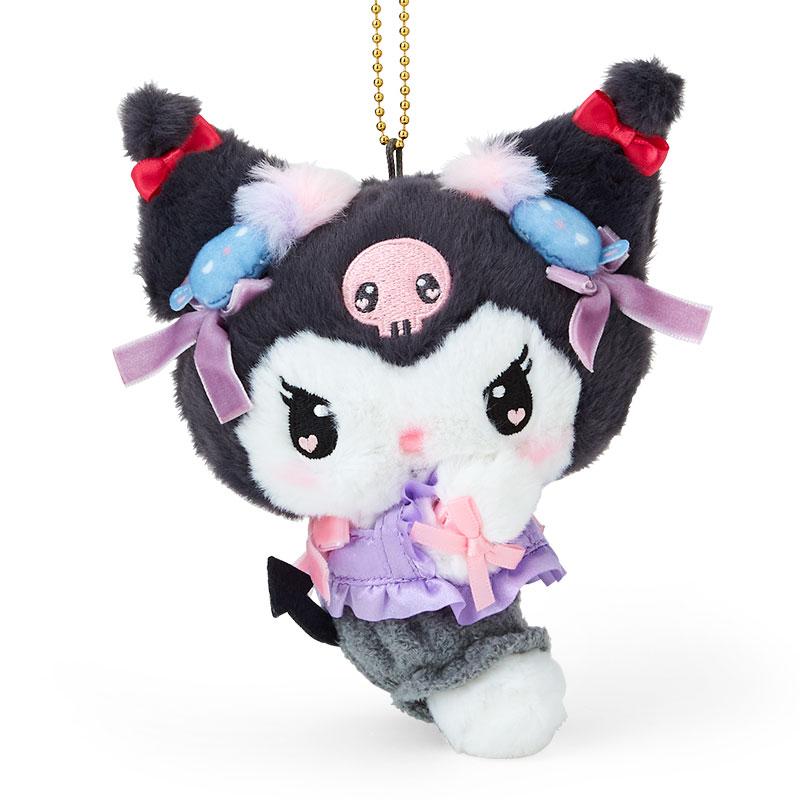 Kuromi Plush Mascot Holder Keychain Romikyun Room Sanrio Japan 2024