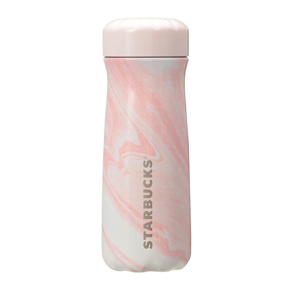 Starbucks Japan SAKURA 2025 Stainless Bottle S'well Marble 473ml Tumbler