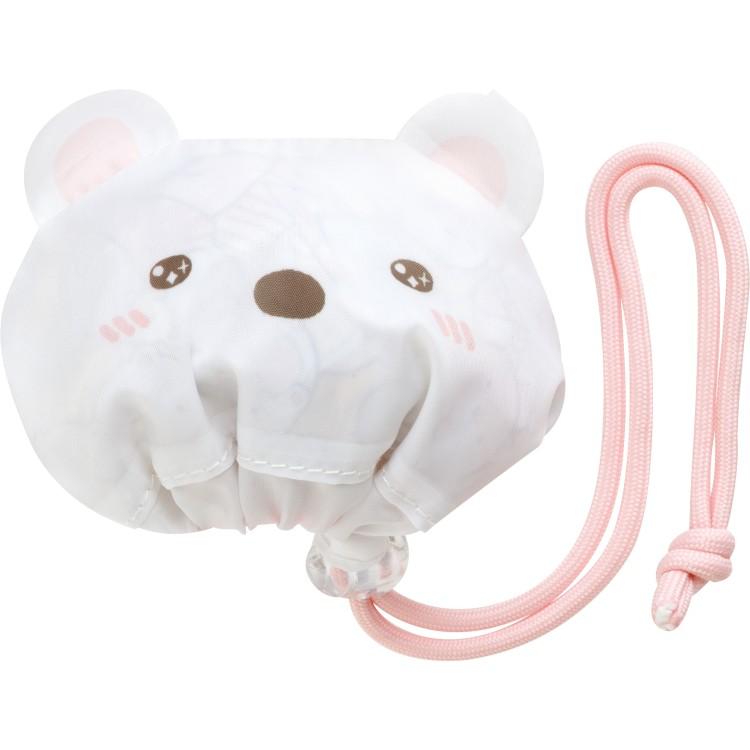 Sumikko Gurashi Shirokuma Bear Eco Shopping Tote Bag ecoron Pink San-X Japan