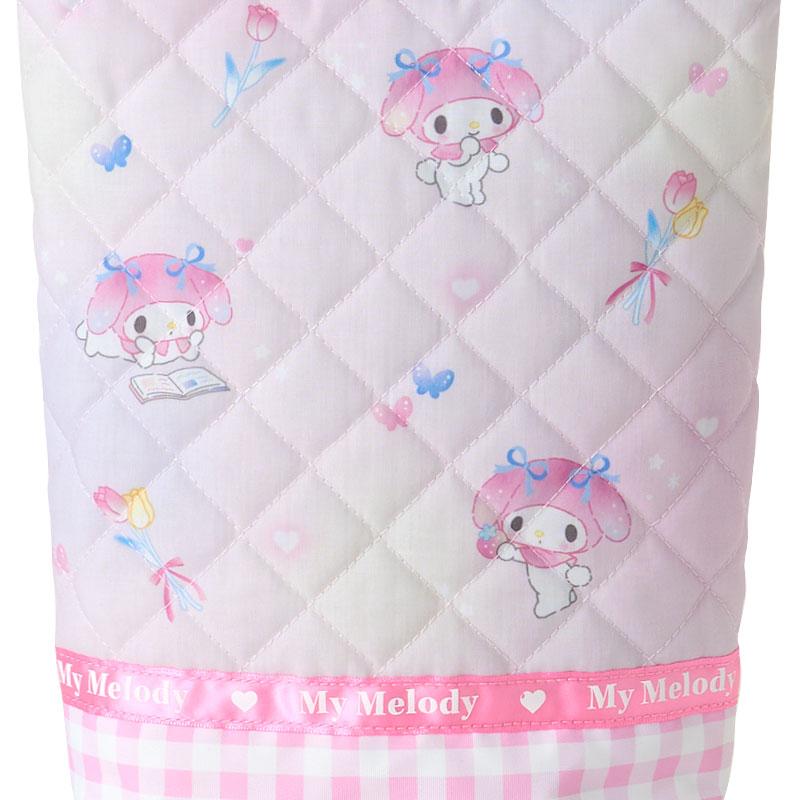 My Melody Kids Quilting Shoes Bag Pink Sanrio Japan