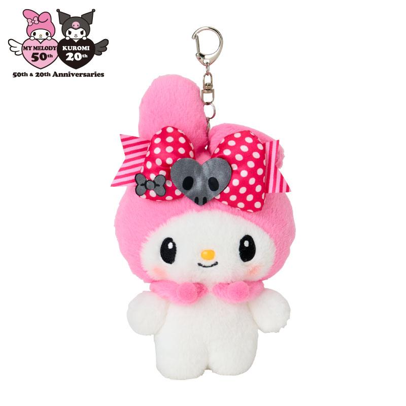 My Melody Plush Pouch My Melody 50th & Kuromi 20th Sanrio Japan 2025