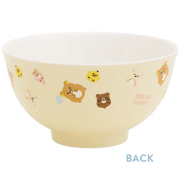 Rilakkuma Bowl Manpuku Maku maku Everyone is Full San-X Japan