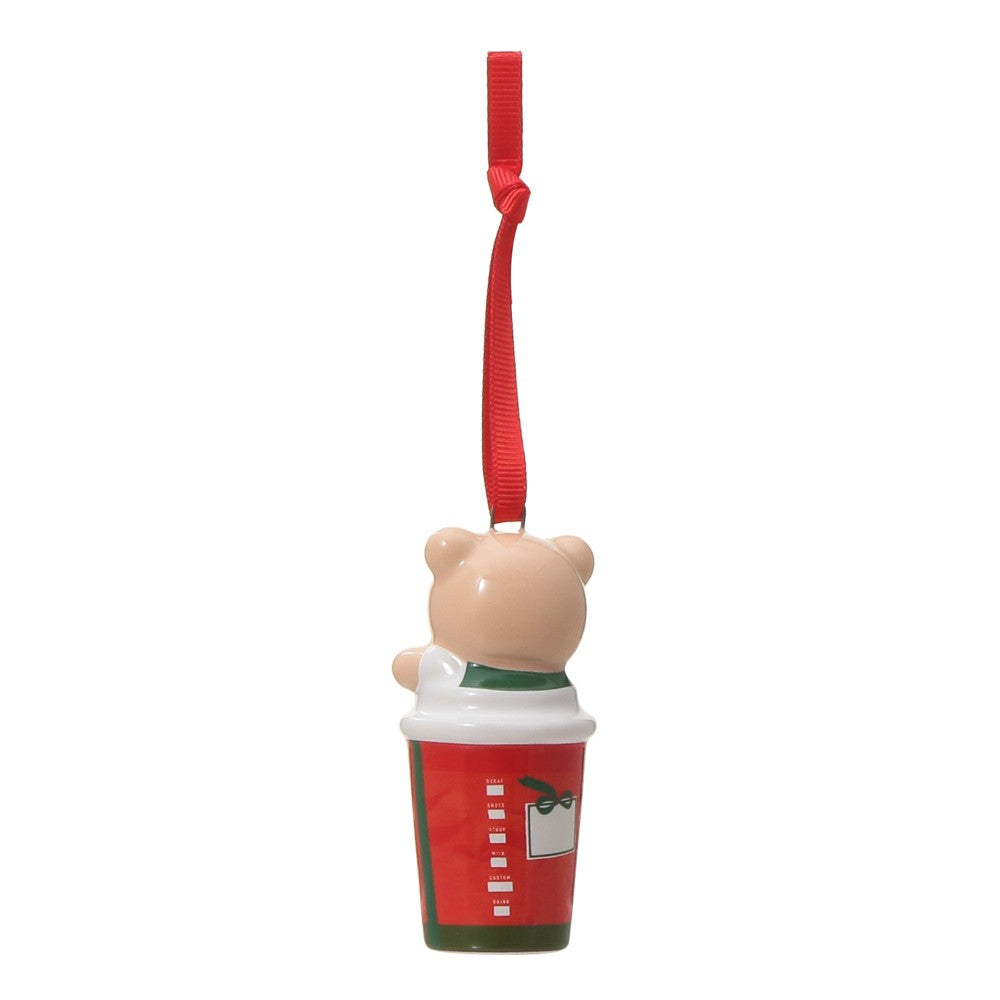 Starbucks Japan Christmas Tree Ornament ED CUP Bearista 2025