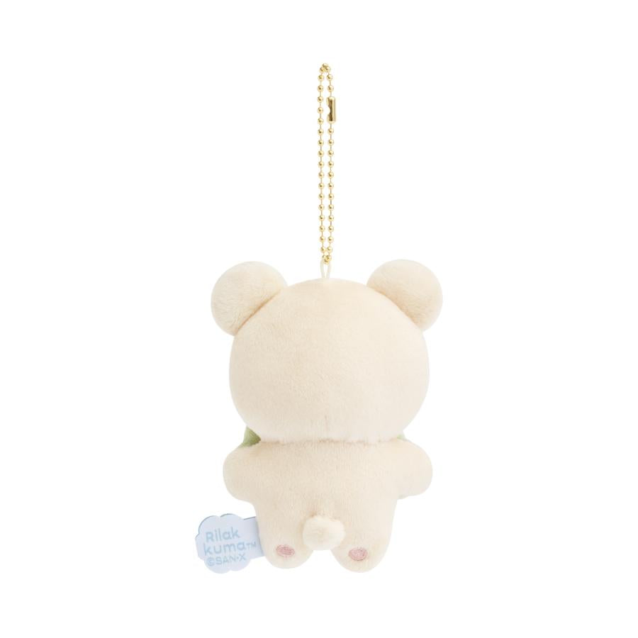 Korilakkuma Plush Keychain BASIC RILAKKUMA Flower San-X Japan 2025 Shop Limit