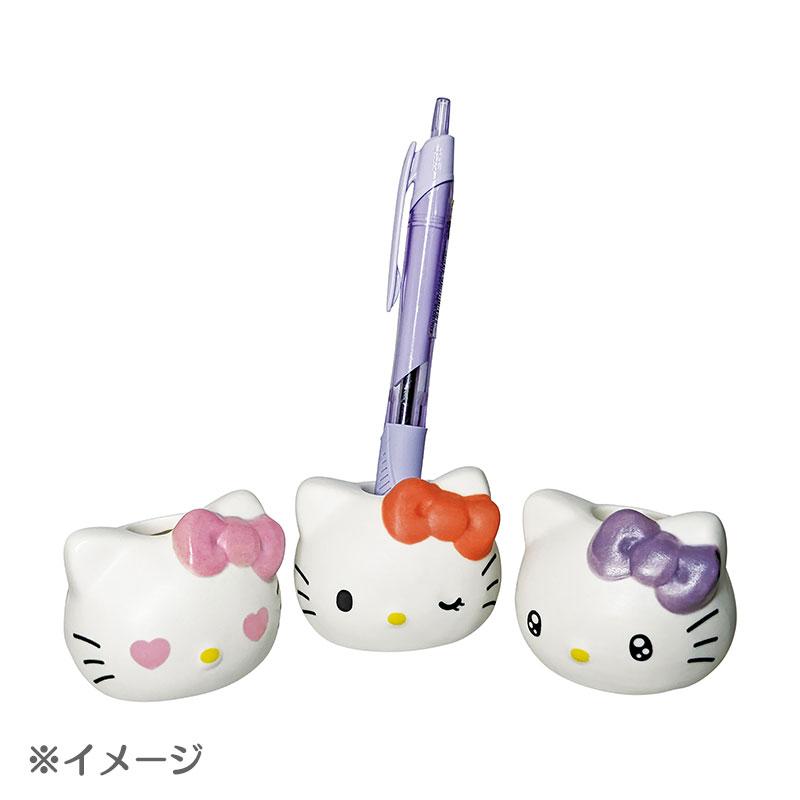 Hello Kitty 50th Anniversary Porcelain Pen Stand Pink Sanrio Japan 2024