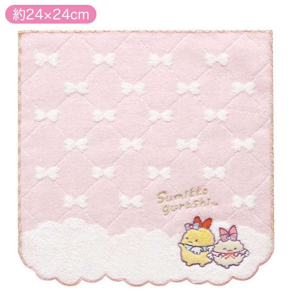 Sumikko Gurashi mini Towel Pink Ebiten Idol San-X Japan 2024