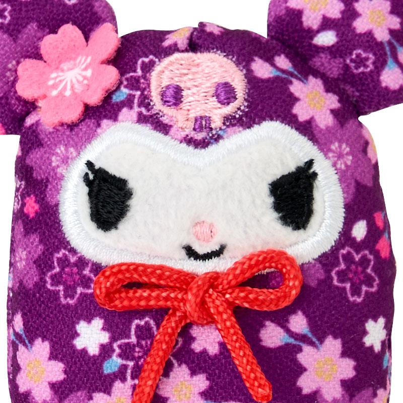 Kuromi Plush Magnet Daruma Sakura Sanrio Japan 2025