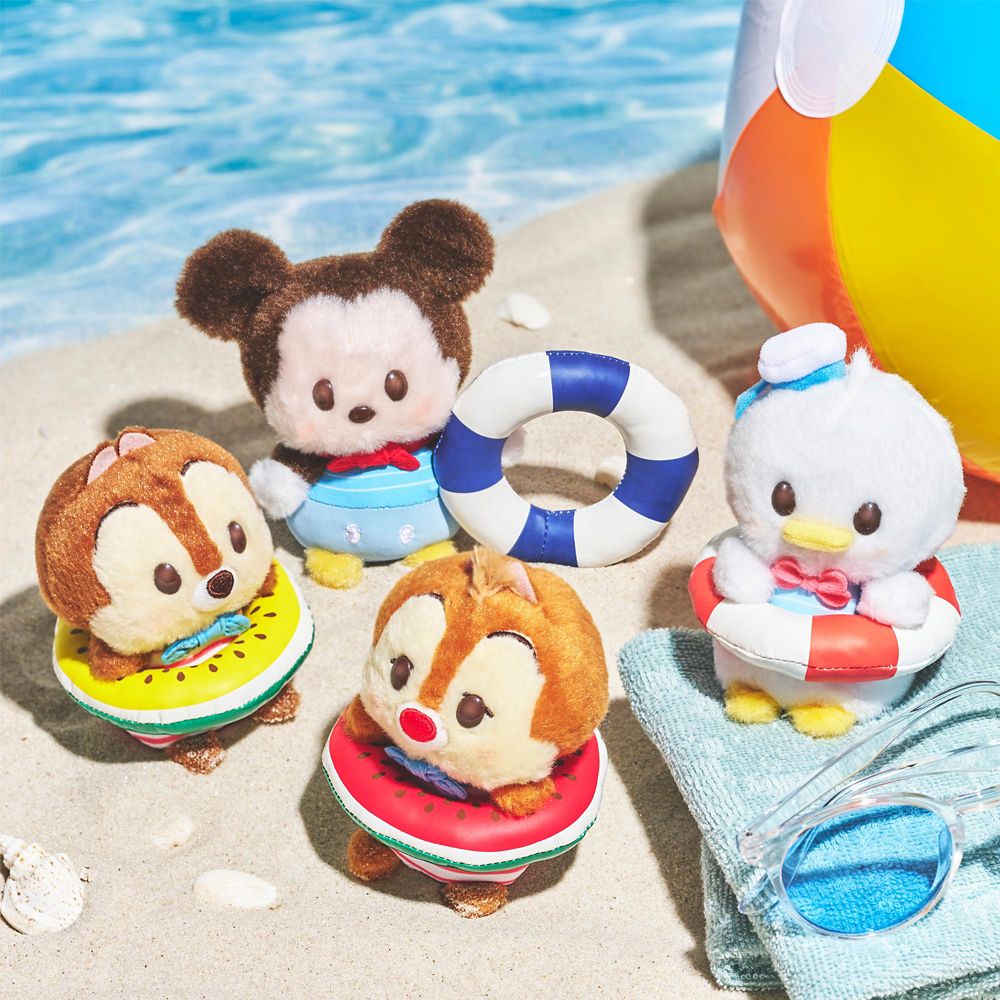 Mickey Plush Doll Summer Urupocha-chan Disney Store Japan 2025