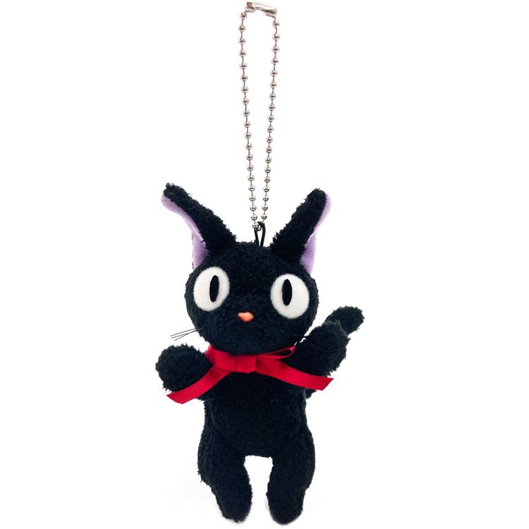 Kiki's Delivery Service Jiji Plush Keychain Hug Black Cat Studio Ghibli Japan