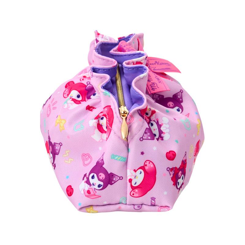 My Melody Kuromi Frill Pouch Sanrio Japan 2025