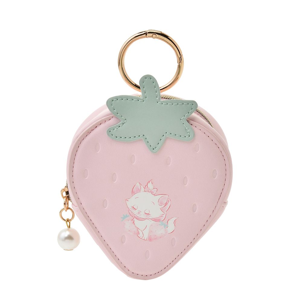 The Aristocats Marie Cat Pouch Karabiner STRAWBERRY Disney Store Japan 2025