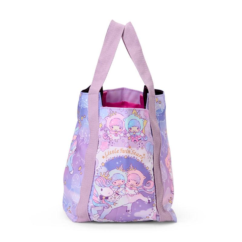 Little Twin Stars Kiki Lala Lunch Tote Bag Purple Sanrio Japan 2025