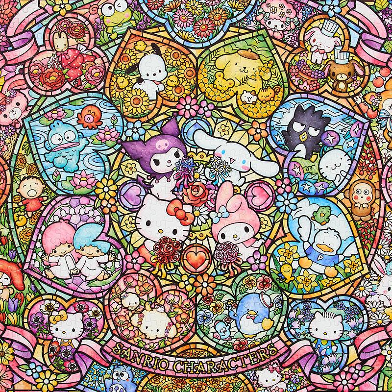 Sanrio Character Jigsaw Puzzle 1000 pieces Stained Glass Japan 2025
