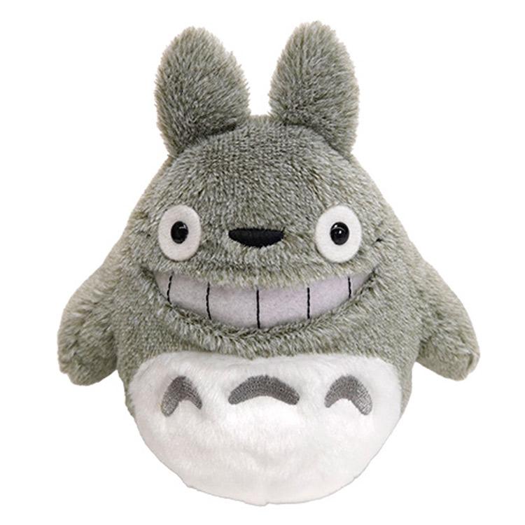 My Neighbor Big Totoro Fluffy Otedama Plush Doll M Smile Studio Ghibli Japan