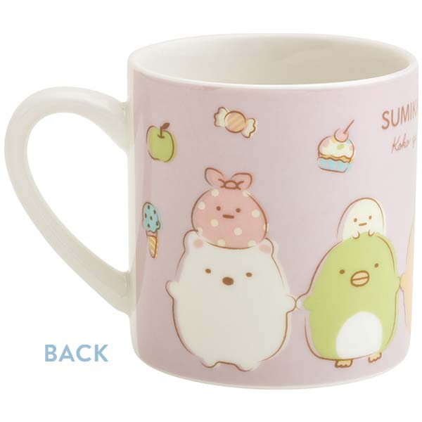Sumikko Gurashi Mug Cup Purple San-X Japan