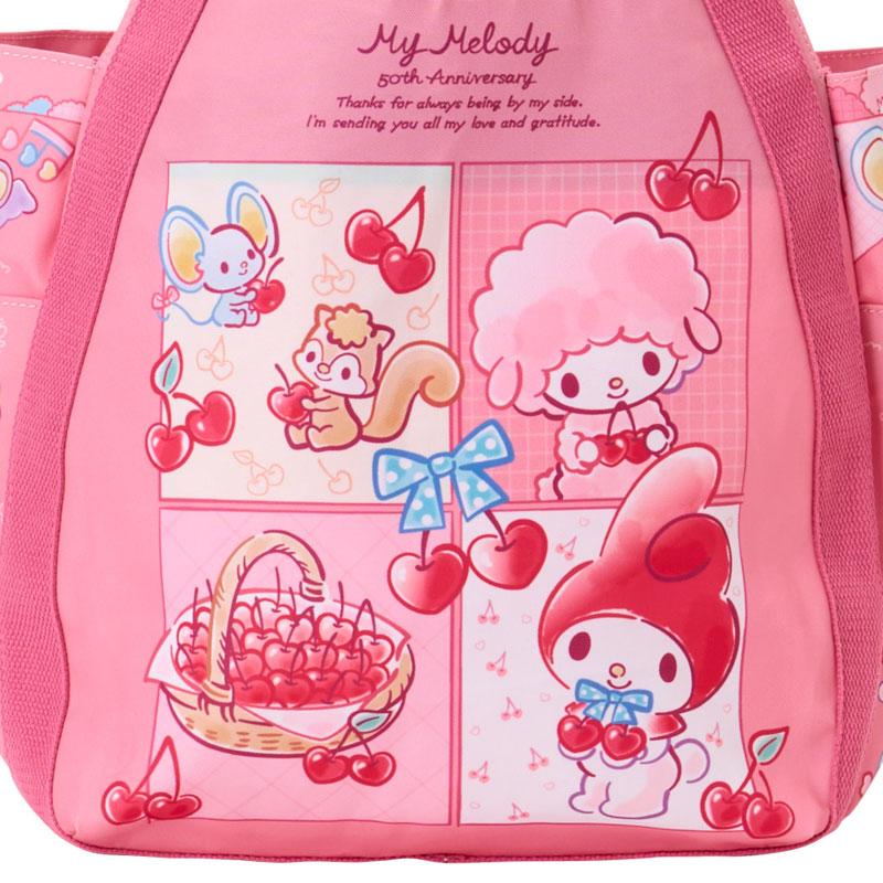 My Melody Print Tote Bag Cherry 50th Sanrio Japan 2025