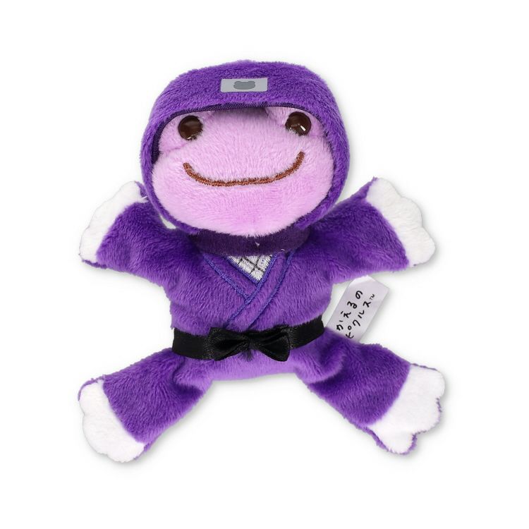 Pickles the Frog Plush Magnet Ninja Purple Japan 2024