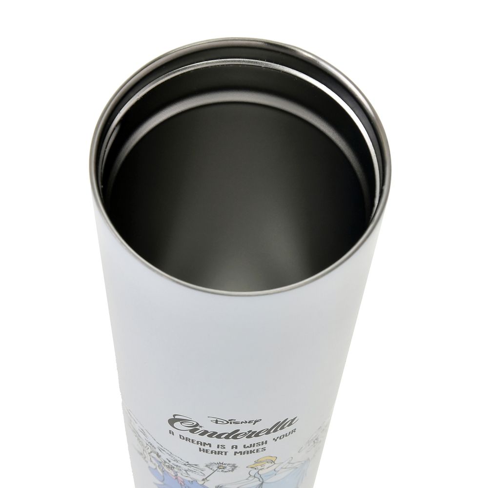 Cinderella Straw Stainless Tumbler Disney Store Japan 2025