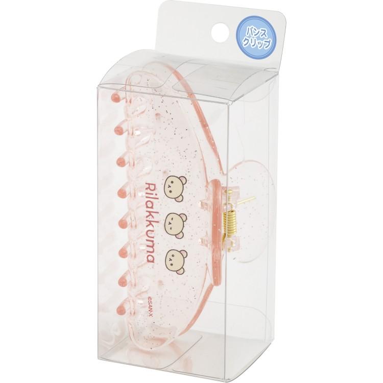 Korilakkuma Vance Hair Clip Glitter Pink San-X Japan 2025 Rilakkuma