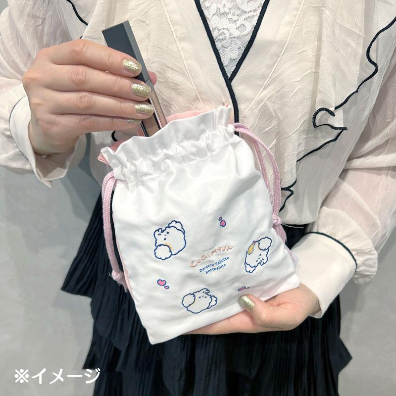 Cinnamoroll Drawstring Pouch COUCH POTATO Sanrio Japan 2025