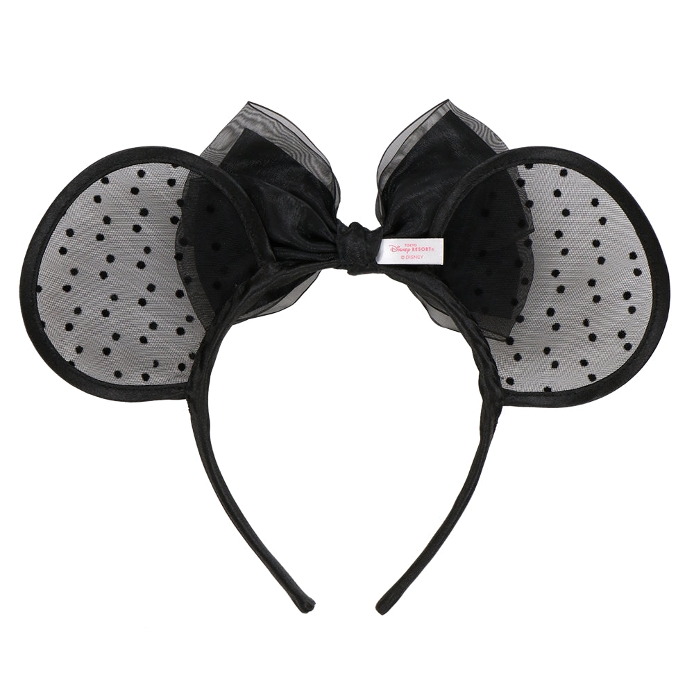 Minnie Headband Black Tokyo Disney Resort Store Japan 2024