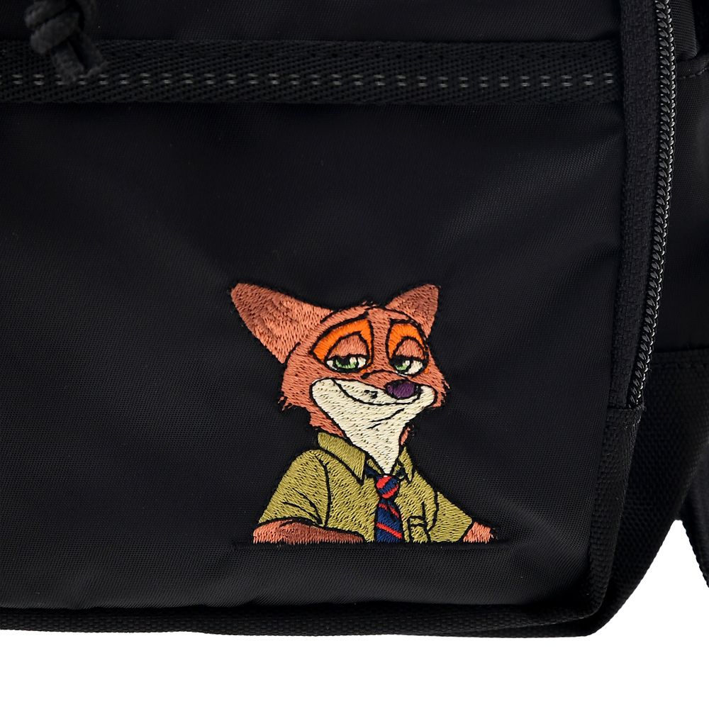 Zootopia Nick Wilde Coleman Shoulder Bag Embroidery Charm Disney Store Japan