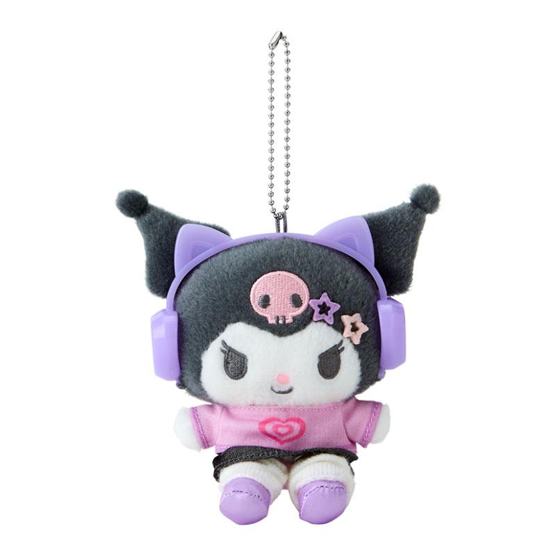 Kuromi Plush Mascot Holder Keychain HeiSei POP Sanrio Japan 2024