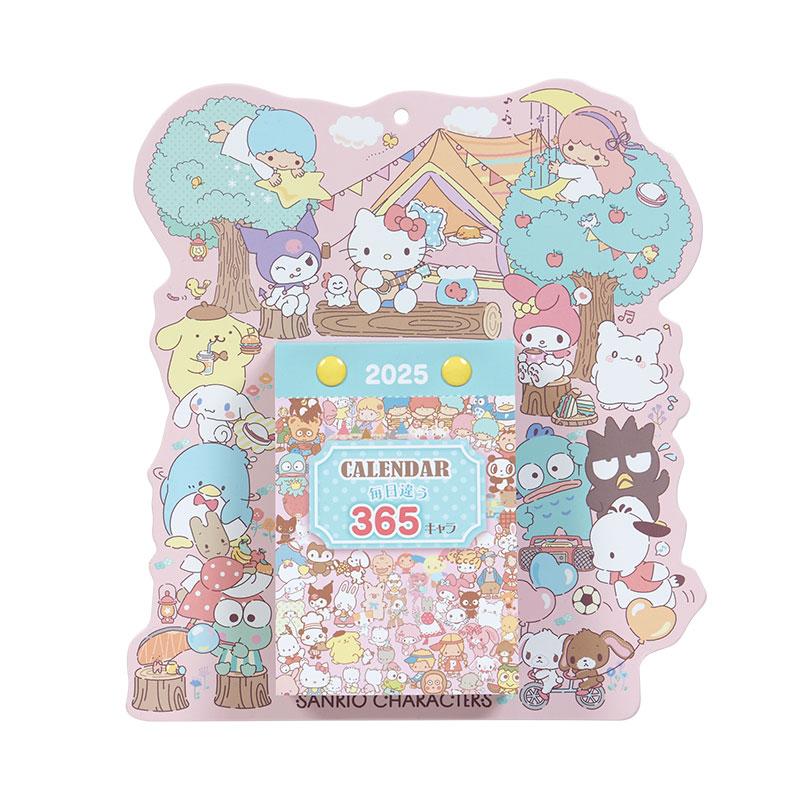 Sanrio Character Wall Calendar 2025 Daily Japan