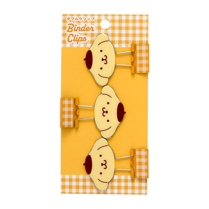 Pom Pom Purin Double Clip 3pcs Set Sanrio Japan 2025
