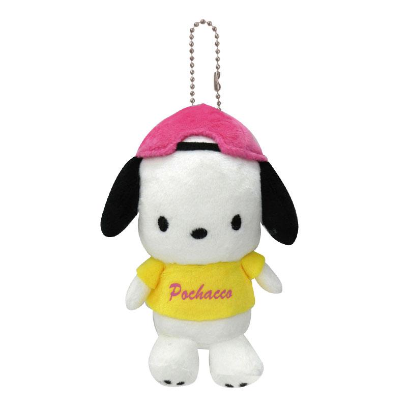 Pochacco Plush Mascot Holder Keychain Vintage Retro Sanrio Japan 2024