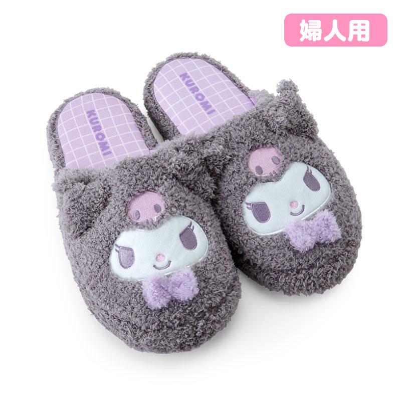 Kuromi Slipper Face Shape Sanrio Japan 2024