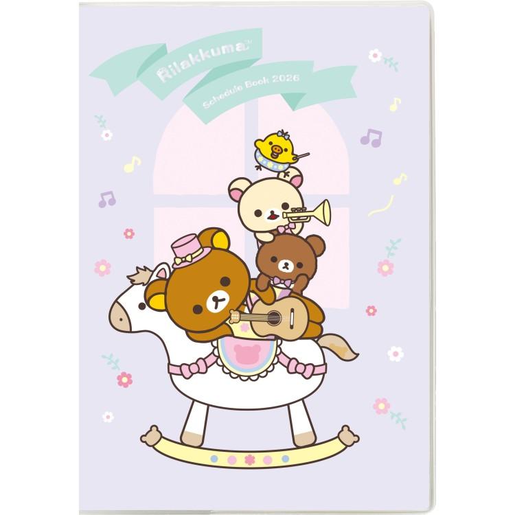 Rilakkuma 2026 Schedule Book B6 Weekly Eto Zodiac Horse Purple San-X Japan