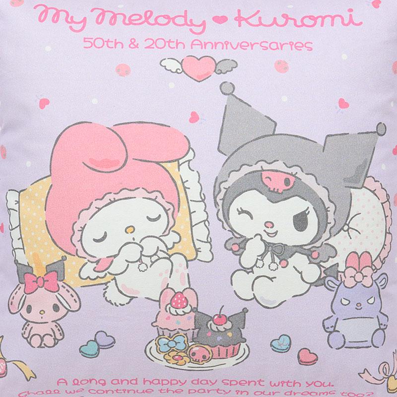 My Melody 50th & Kuromi 20th Cushion Sanrio Japan 2025