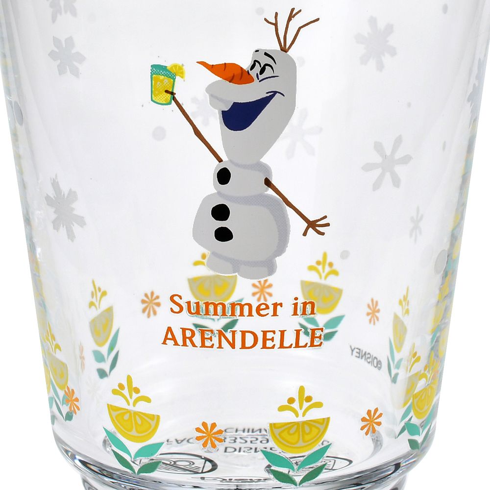 Frozen Olaf Glass Cup Color Change Disney Store Japan 2025