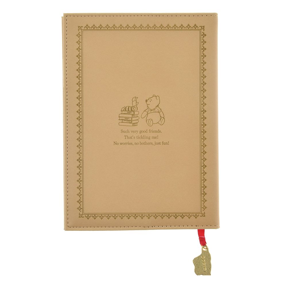 Winnie the Pooh 2026 Schedule Book B6 Weekly Emboss Disney Store Japan