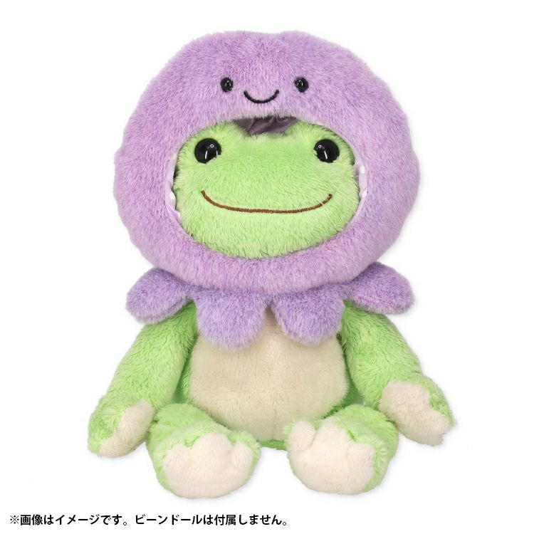 Pickles the Frog Costume for Bean Doll Plush Octopus Japan 2024