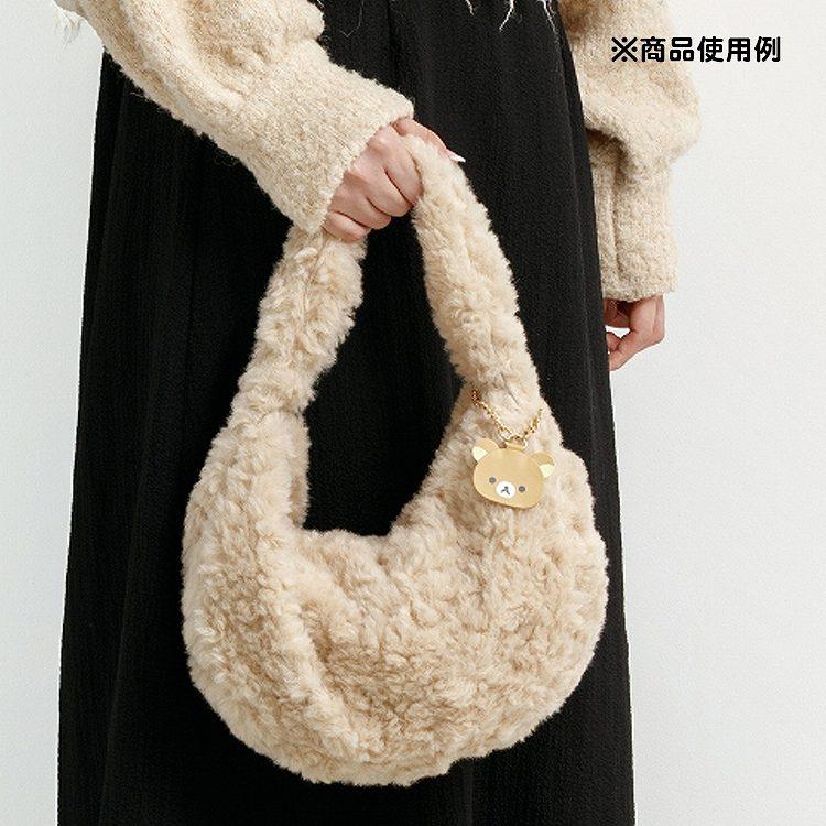 BASIC RILAKKUMA BOA Plush Hand Bag San-X Japan 2025