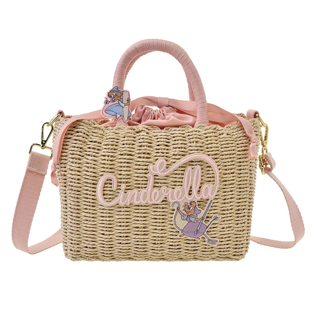 Cinderella Suzy Perla Basket Shoulder Bag CREATE YOUR DREAM Disney Store Japan