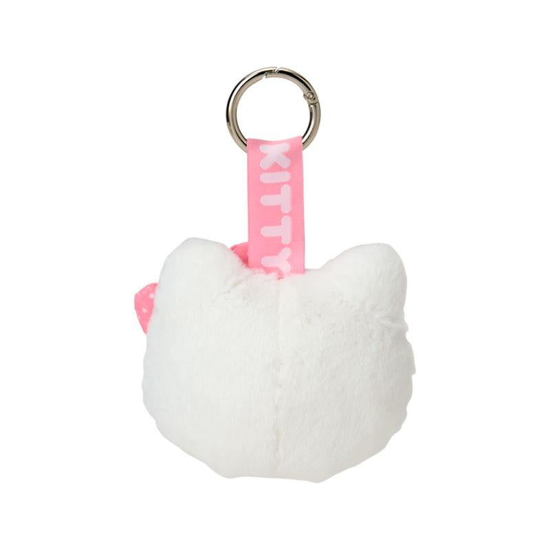 Hello Kitty Plush Keychain Face Tag Sanrio Japan 2025