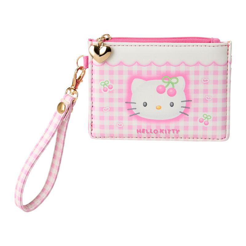 Hello Kitty Coin Case Pouch Cherry Sanrio Japan 2025