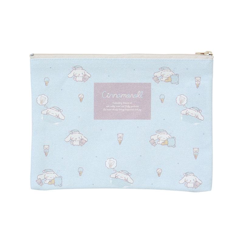 Cinnamoroll Flat Pouch Relax & Natural Sanrio Japan 2024