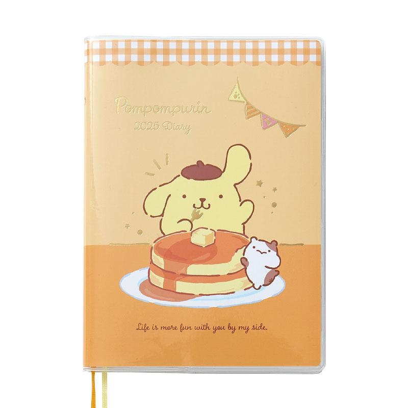 Pom Pom Purin 2025 Schedule Book B6 Weekly Block Sanrio Japan