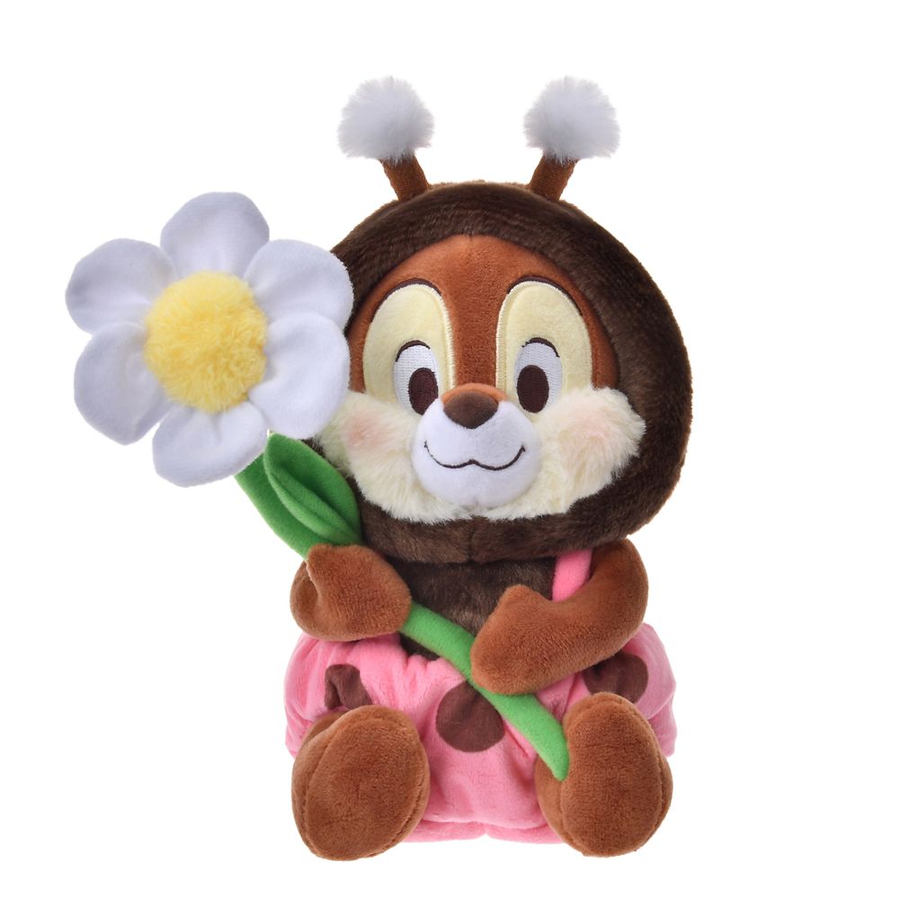 Chip Plush Doll Flower Garden Disney Store Japan 2025