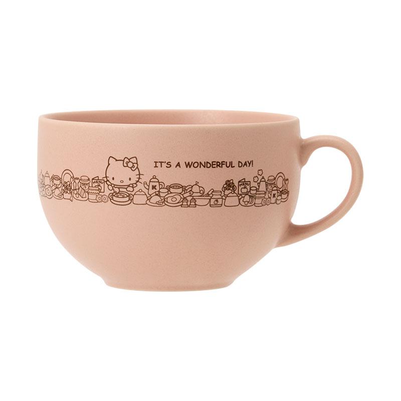 Hello Kitty Soup Mug Cup Mino ware Pink Sanrio Japan 2025